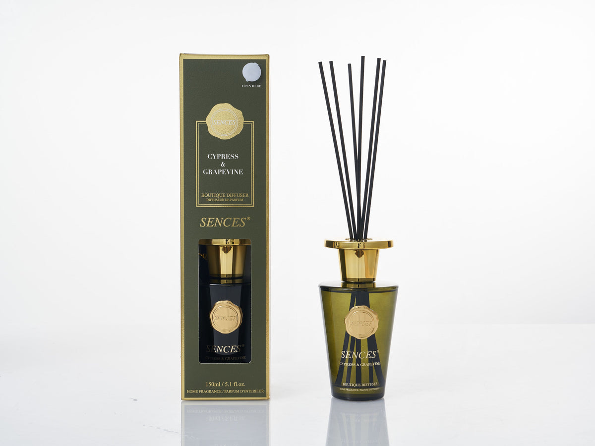 Sences 150ml - Cypress + Grapevine diffuser