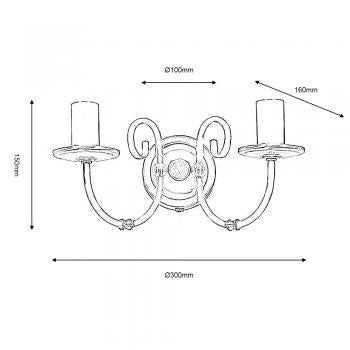 TUSCANY SES WALL LIGHT