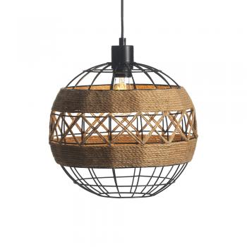 CRACO METAL & HEMP PENDANT