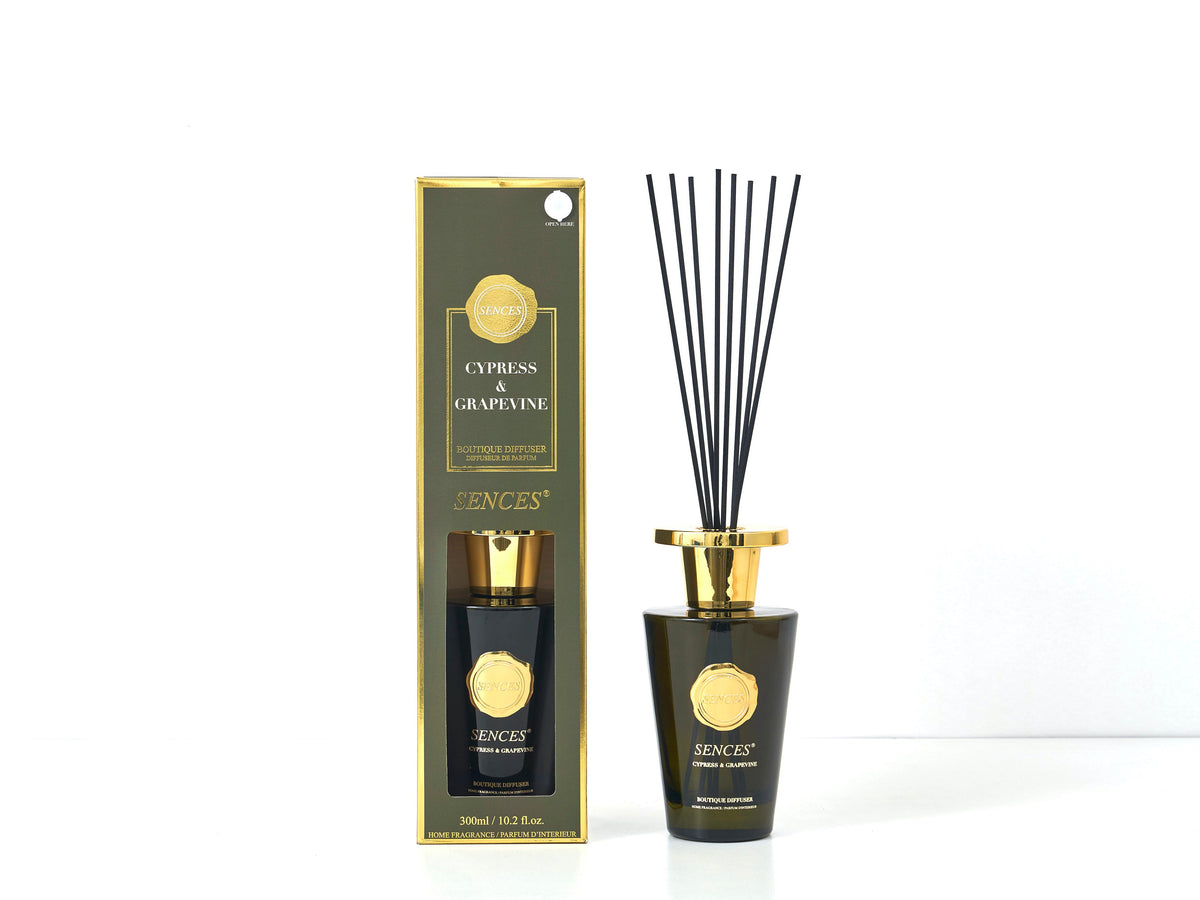 Sences 300ml - Cypress + Grapevine diffuser