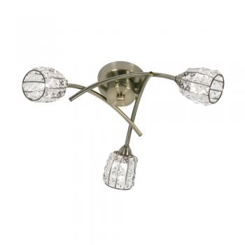 NAIRA ANT BRASS SEMI - FLUSH