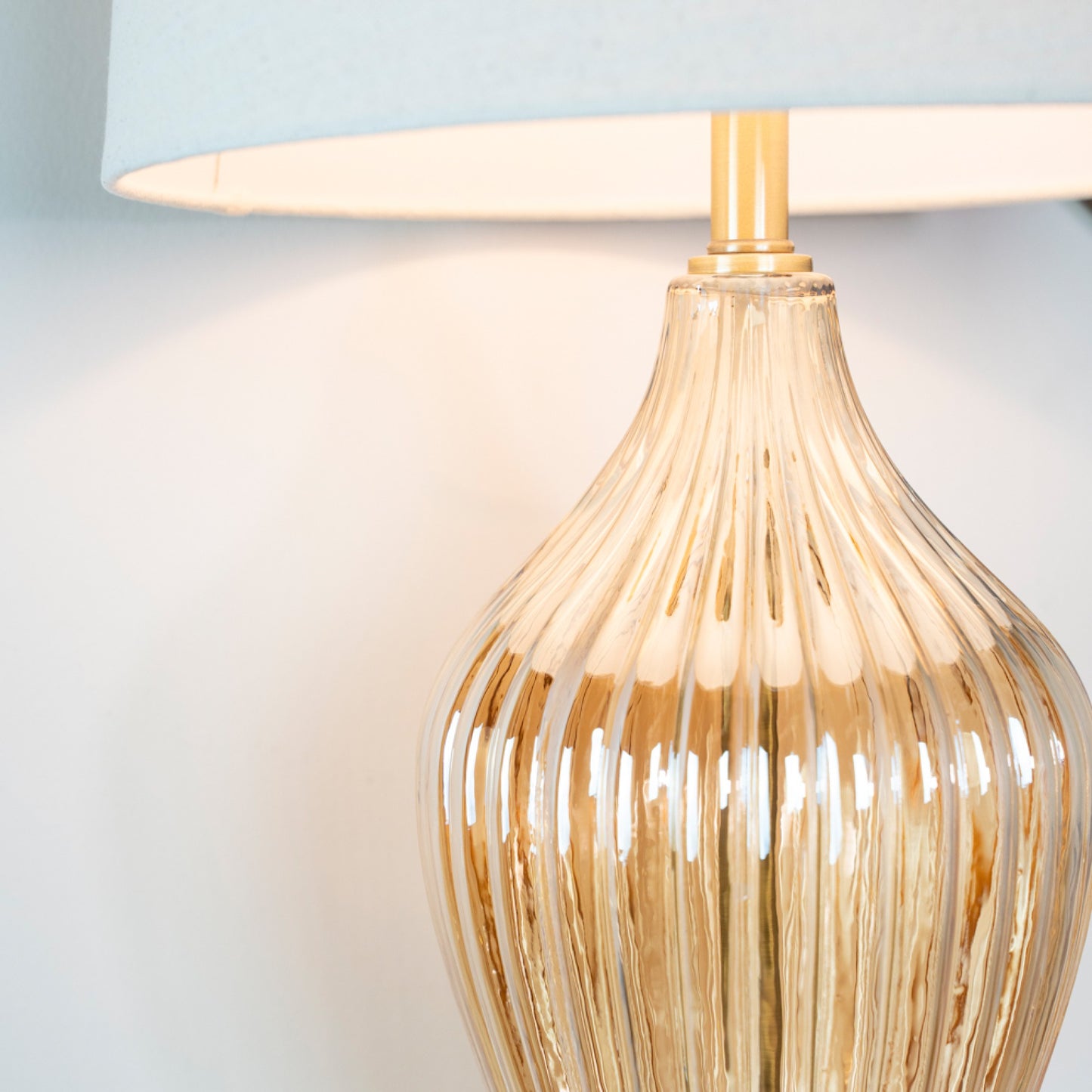 Amia glass table lamp 76cm