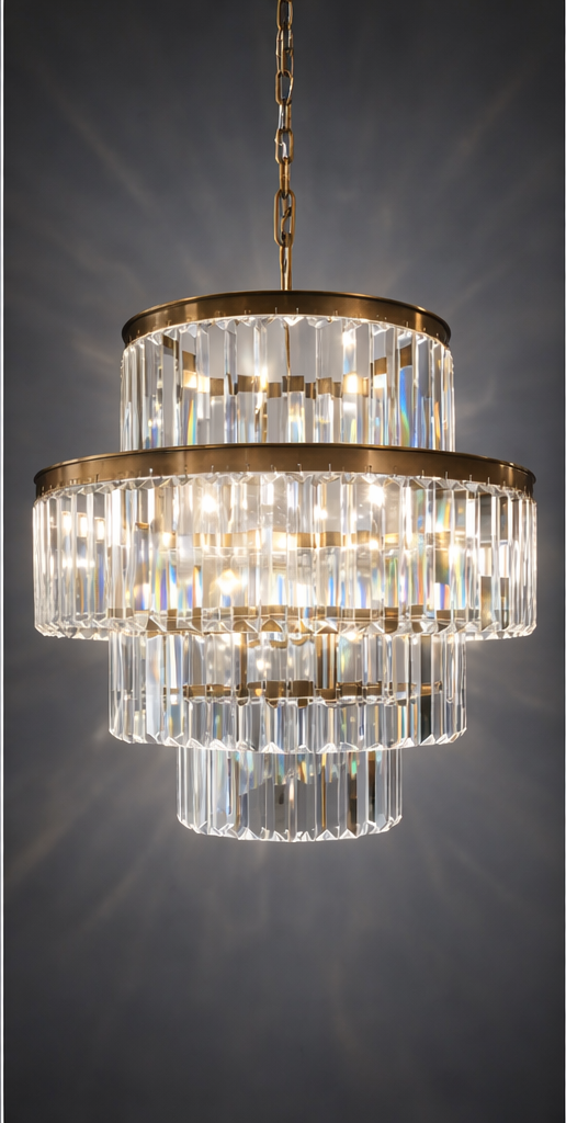 The Rian 8 Light Pendant In Antique Brass