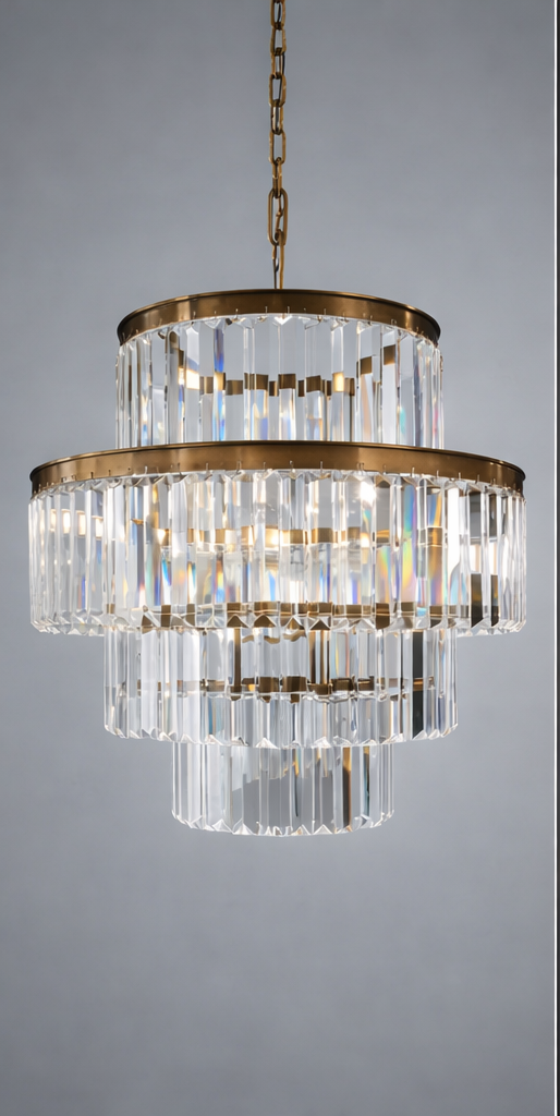 The Rian 8 Light Pendant In Antique Brass