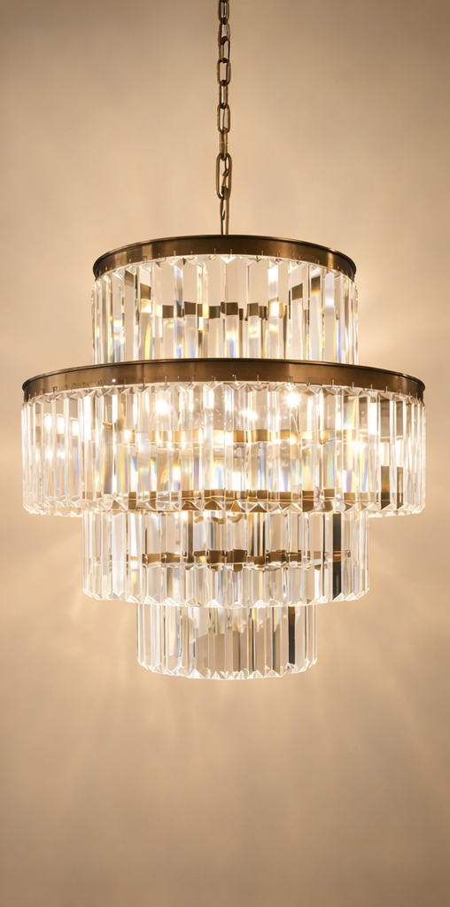 The Rian 8 Light Pendant In Antique Brass