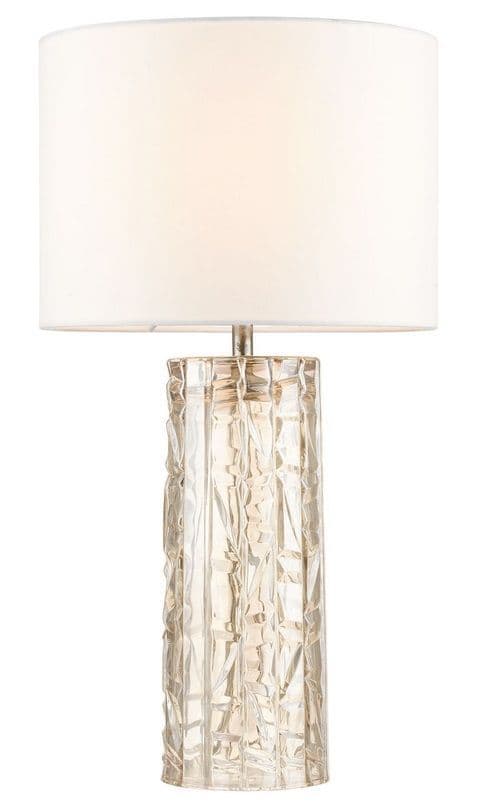 Whiskey Glass Table Lamp C/W Shade
