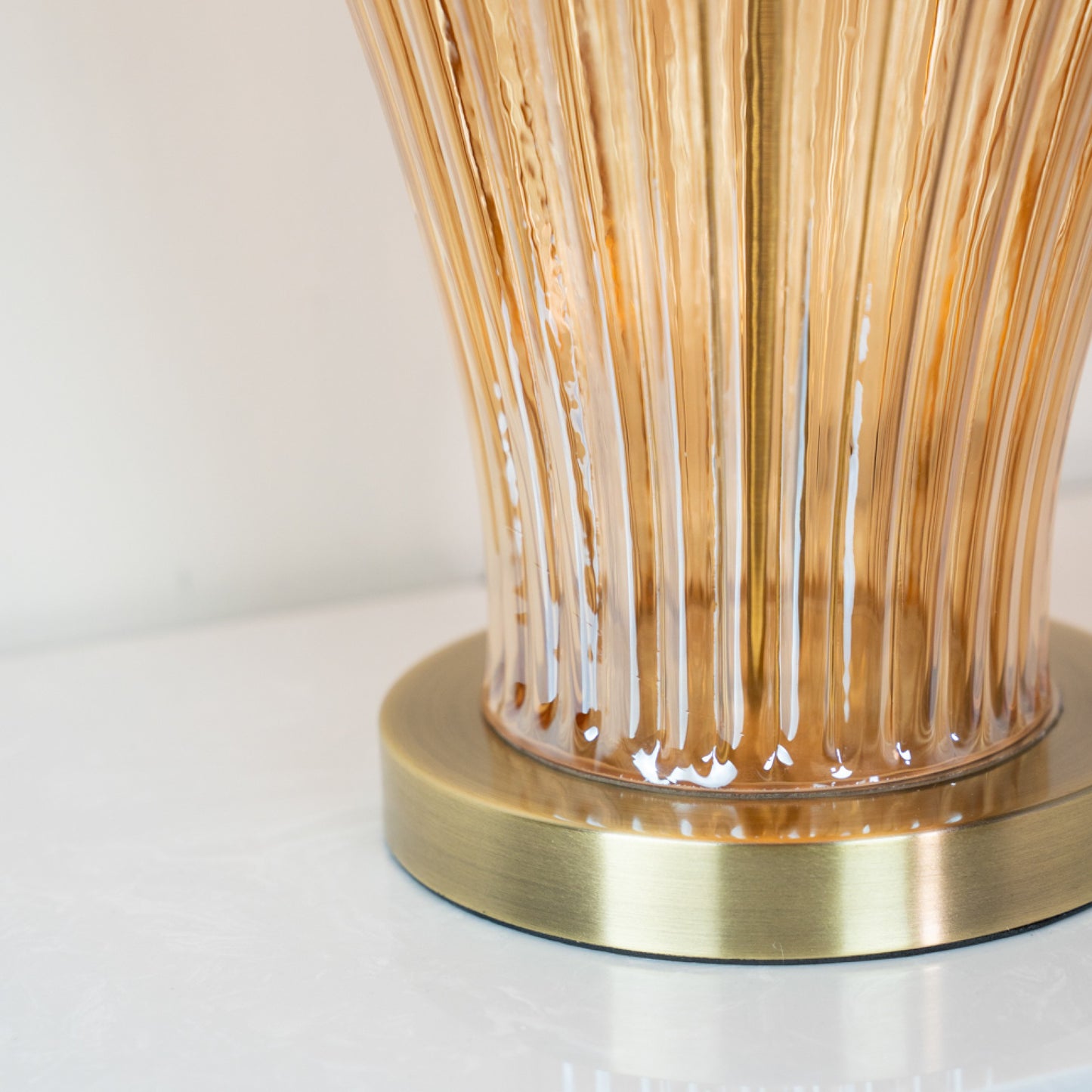 Amia glass table lamp 76cm