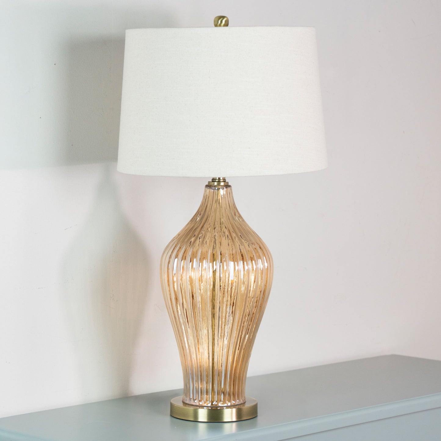 Amia glass table lamp 76cm