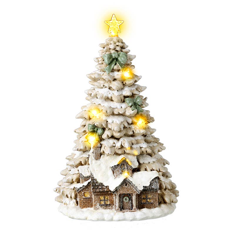 Christmas  -LED LIGHT UP CONE TREE (wwT)