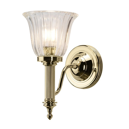 Carroll 1 Light - Polished Brass