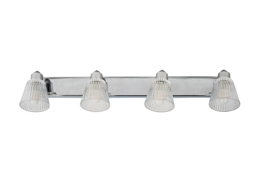 Gatsby 4 Light Bathroom Wall Light Polished Chrome