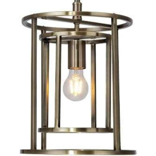 Chester 1 Light Pendant Antique Brass